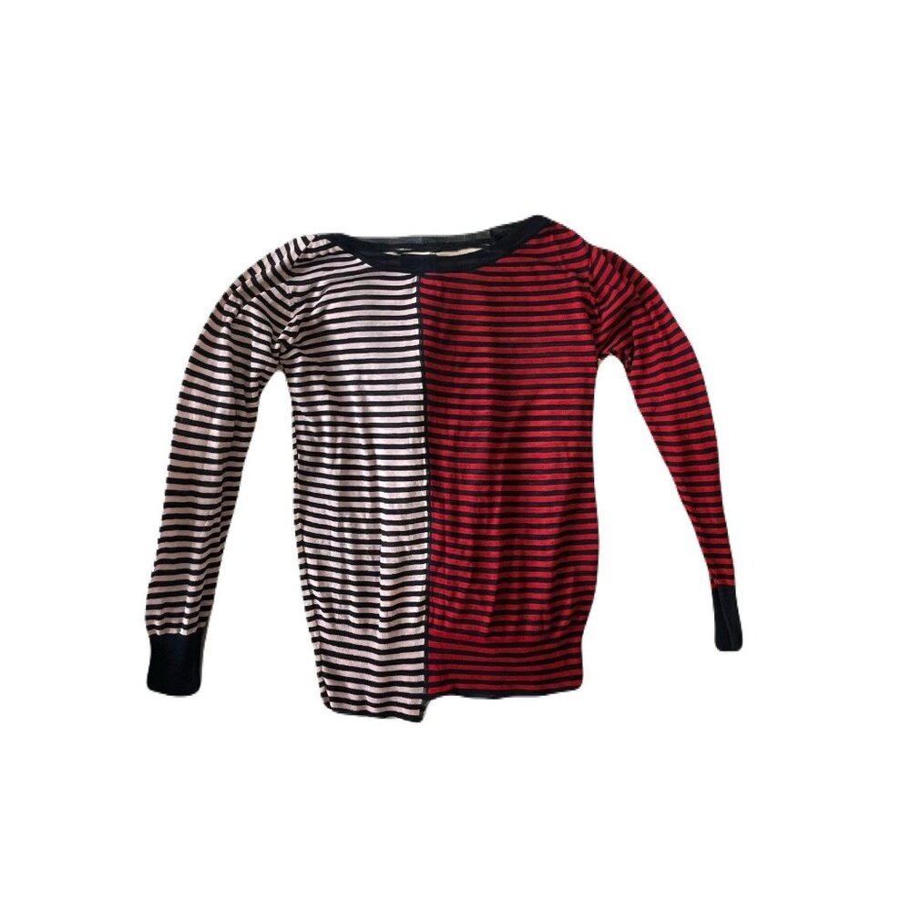 Diet Butcher Slim Skin split color long sleeve